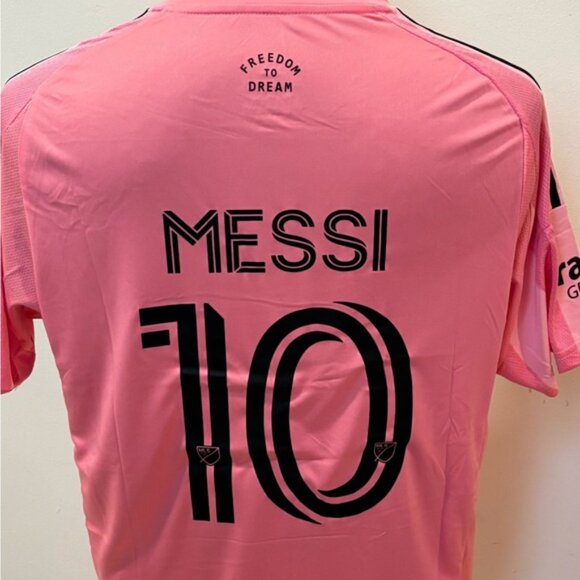 Argentina Inter Miami Leo Messi Jersey # 10 , Unisex - Picture 11 of 16